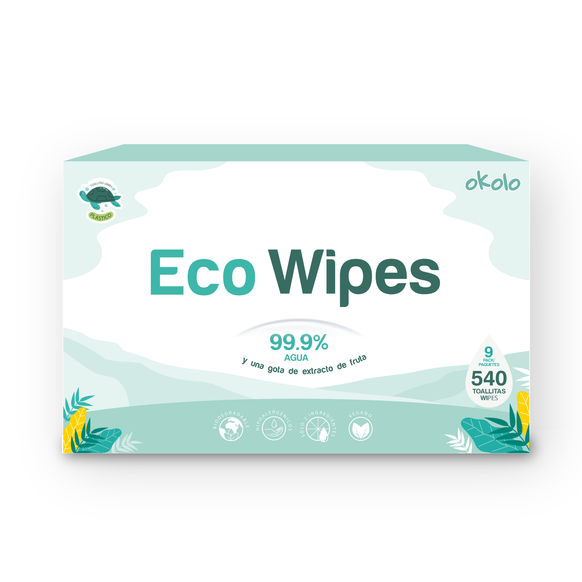 ECOWIPES PREVENTA | Pañitos Húmedos Ecológicos desde $218 cada Toallita, Biodegradables, Veganos, Libres de Plástico, Sin Fragancia Artificial