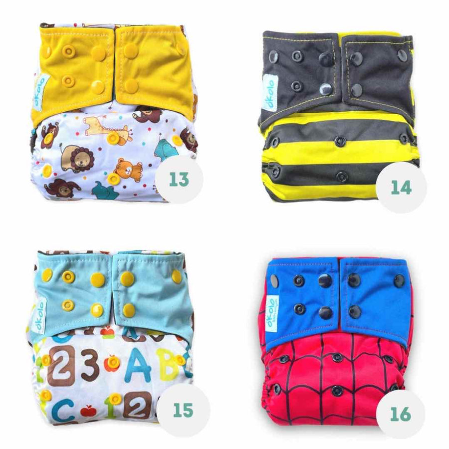 Combo x6 Pañales Ecológicos en Bambú