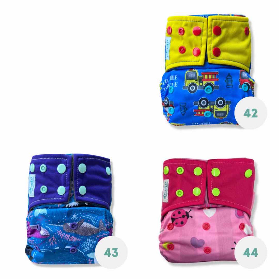 Combo x9 Pañales Ecológicos en Bambú