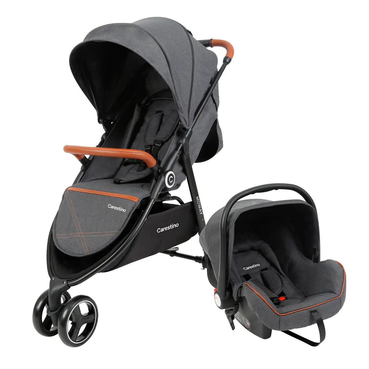 CARESTINO Coche MIDWAY con accesorios