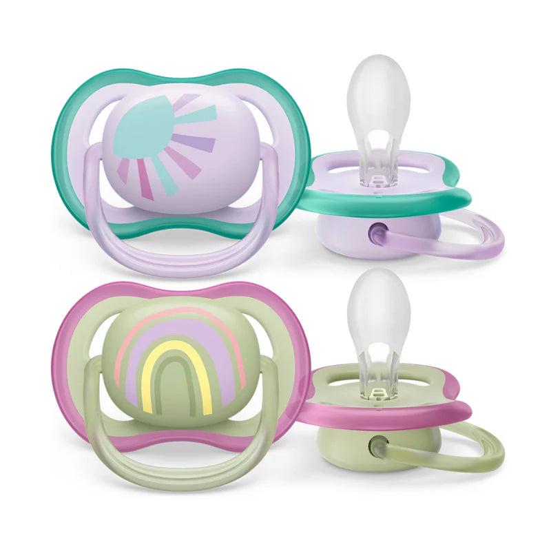PHILIPS AVENT Chupo de entretención ultra air 6-18 meses x2