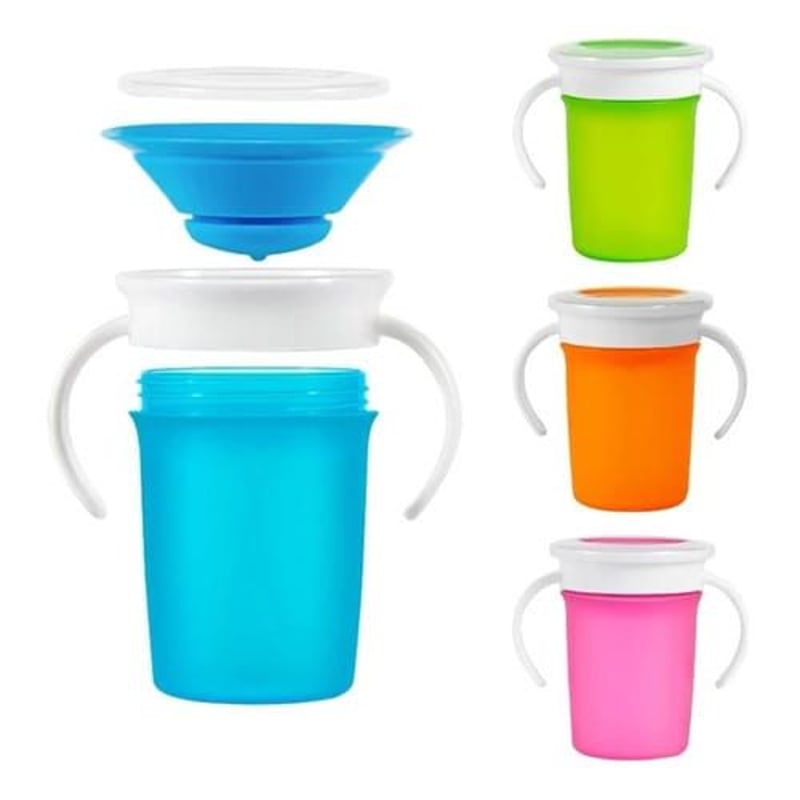 LA NAVE NUTRISA Vaso 360° antiderrames – Ideal para bebés y niños