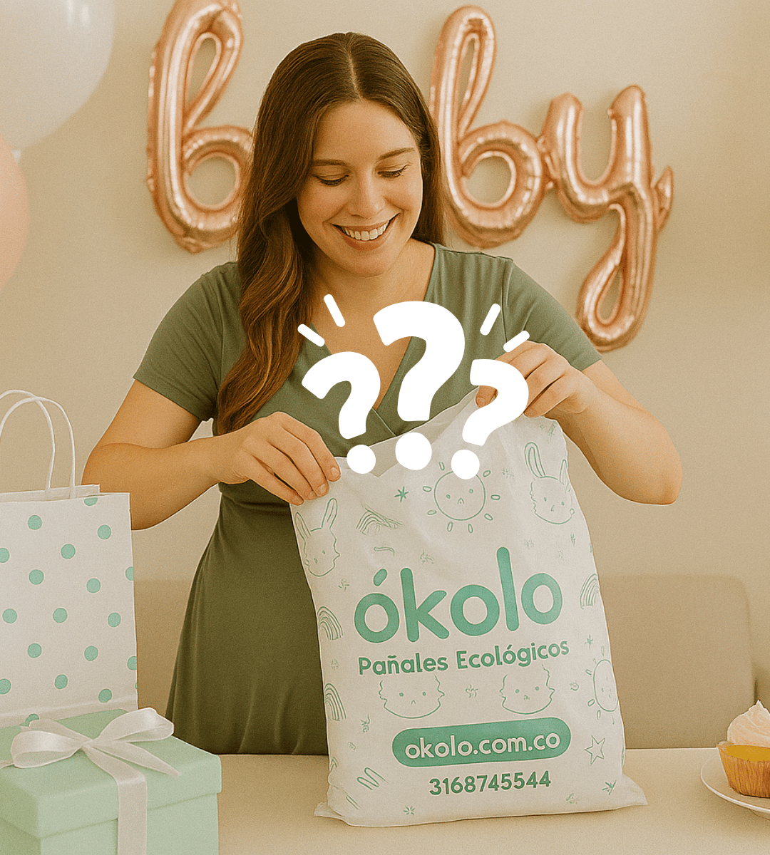 Paquete Misterioso Baby Shower – Aniversario Okolo