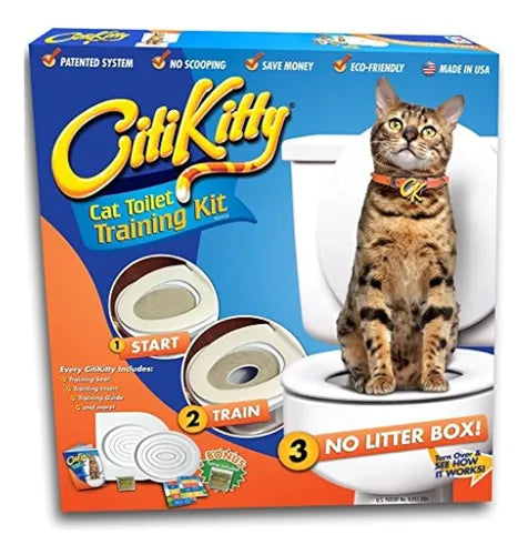 Kit Entrenamiento Baño Para Gato