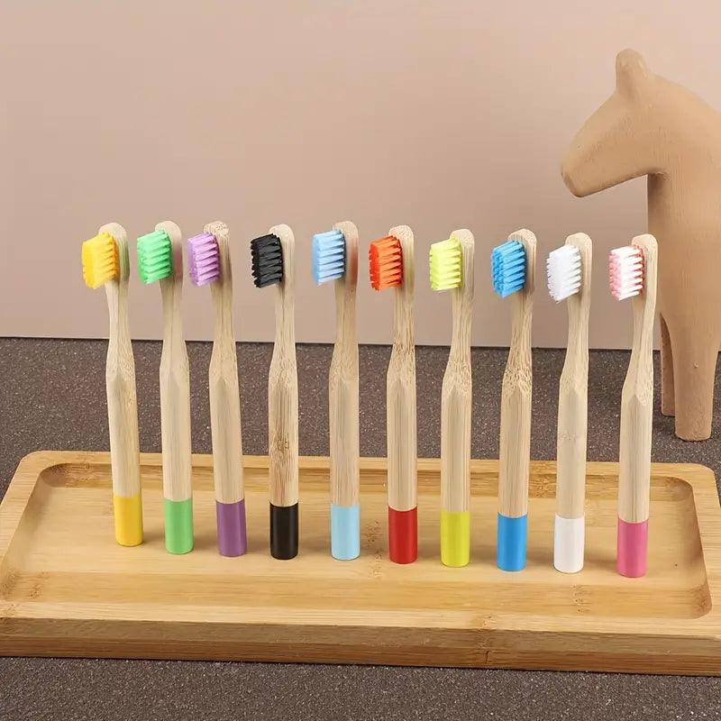 Cepillo de dientes en bambú premium para niños