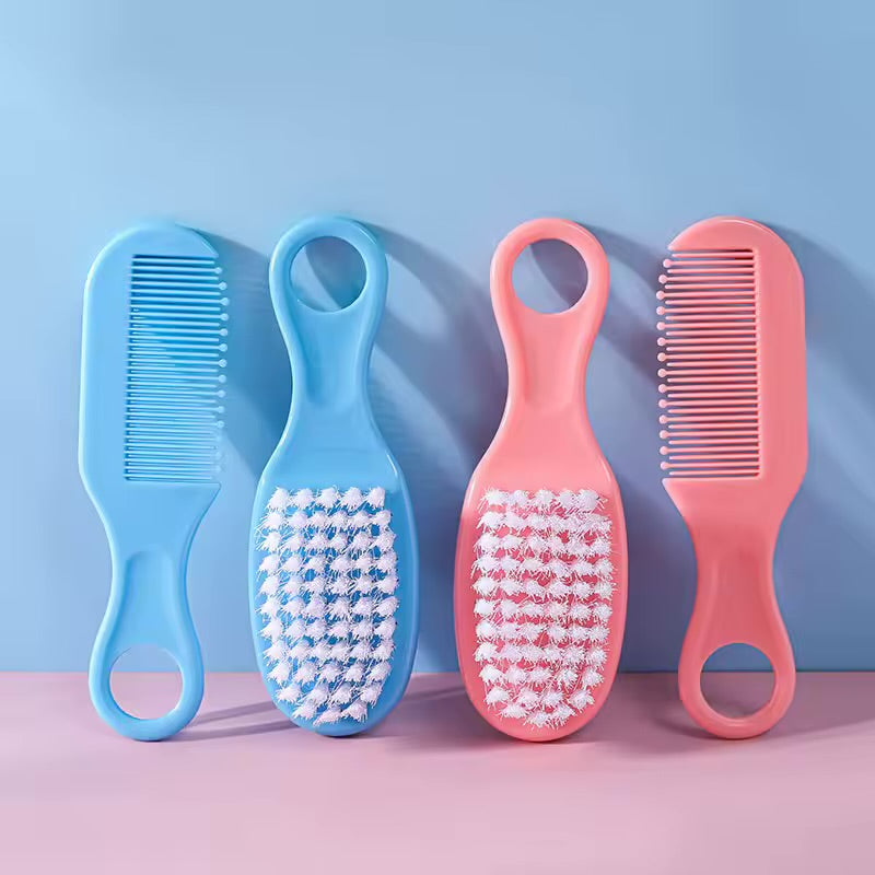 Cepillo y Peine para Bebé – Set de 2 Piezas con Cerdas Suaves